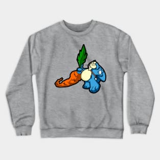 Behold carrot Bunny Crewneck Sweatshirt